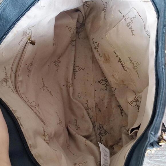 Y2k Baby Phat Black And Gold Toned Purse - Picture 8 of 9